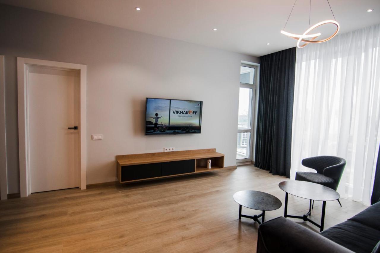 Royal Tower Residence Big Vip Apartment In Center Floor 27 Kiew Exterior foto